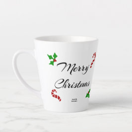 Weihnachtswünsche Kleine Latte-Tasse Milchtasse