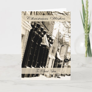 Weihnachtswünsche, Nephew Feiertagskarte