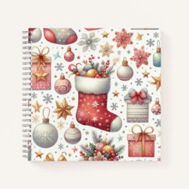 Weihnachtswünsche Notizbuch