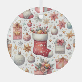 Weihnachtswünsche Ornament Aus Glas