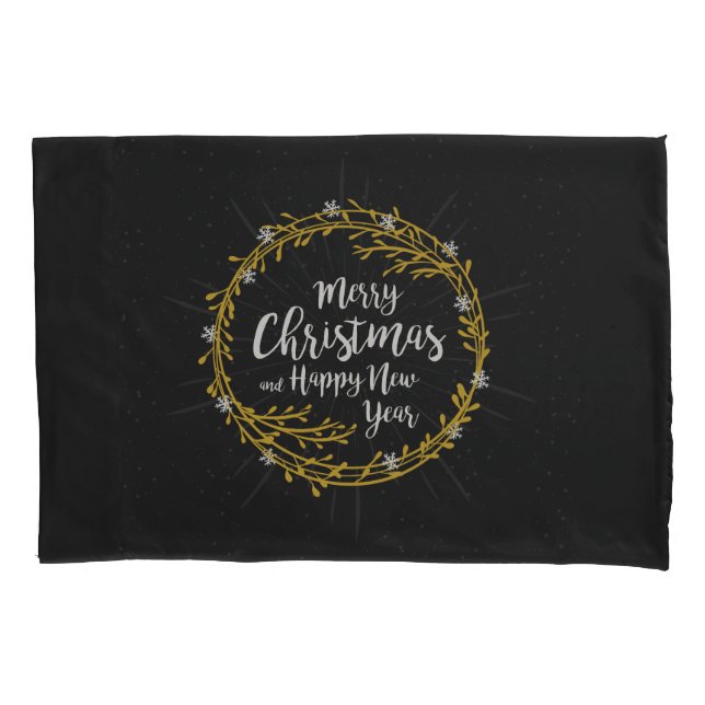 Weihnachtswünsche Pillowcases Kissenbezug (Vorderseite)