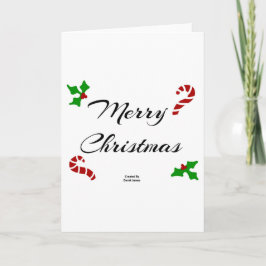 Weihnachtswünsche Standard-Grüßkarte Dankeskarte