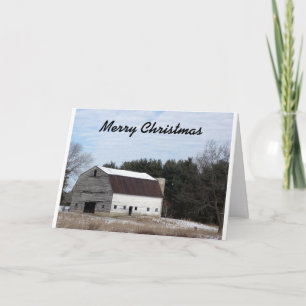 WEIHNACHTSWÜNSCHE VON **DER FARM** FEIERTAGSKARTE