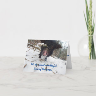 Weihnachtswünsche, Weihnachtskarte Feiertagskarte