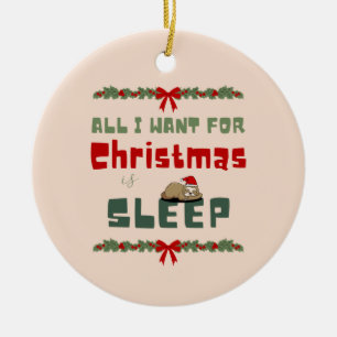 Weihnachtswünschen Keramik Ornament