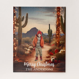 Weihnachtswüste im Südwesten des Fotos Hintergrund Puzzle