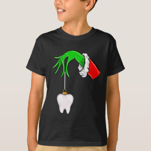 Weihnachtszahn Zahnarzt Dental Sofortzähne Xmas P T-Shirt