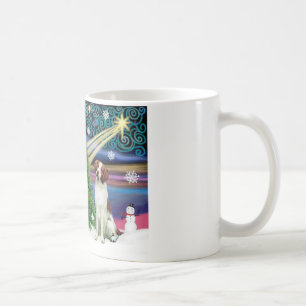 Weihnachtszauber Brittany Spaniel Tasse