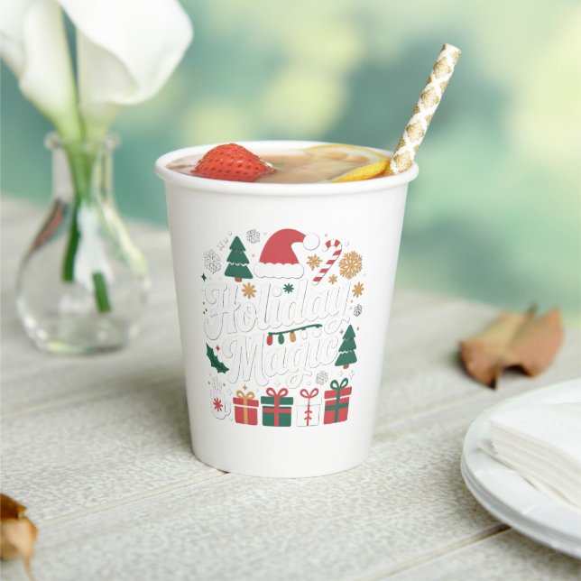 Weihnachtszauber Pappbecher (In Situ)