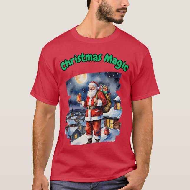 Weihnachtszauber T-Shirt (Vorderseite)