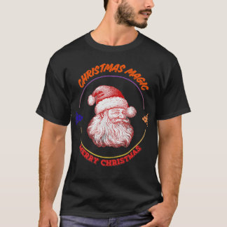 Weihnachtszauber – Vintage Weihnachtsmann Festive  T-Shirt