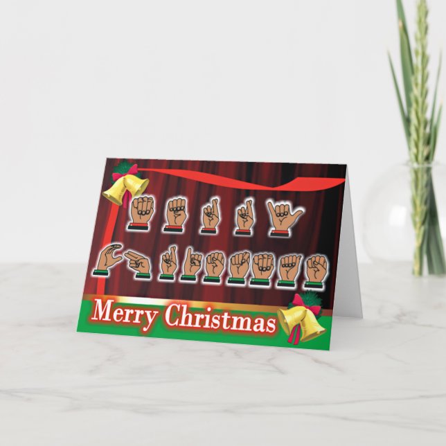 Weihnachtszeit 2 feiertagskarte (Vorderseite)