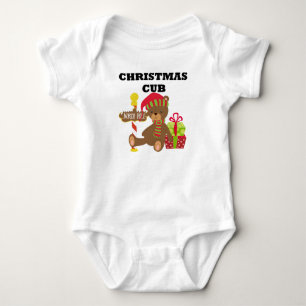 Weihnachtszeit Baby Strampler
