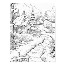 Weihnachtszeit-Farbplakat