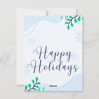 Weihnachtszeit Feiertagskarte