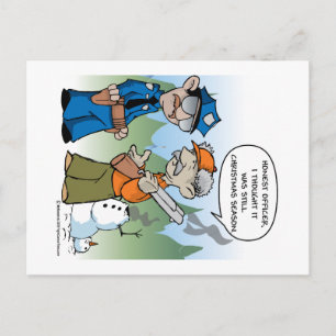 Weihnachtszeit Feiertagspostkarte