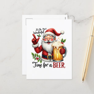 Weihnachtszeit Feiertagspostkarte