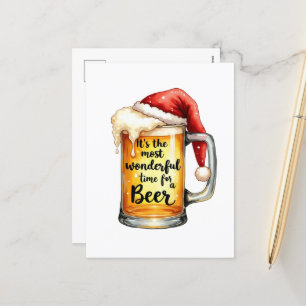 Weihnachtszeit Feiertagspostkarte