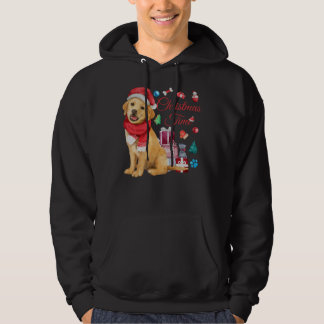 Weihnachtszeit für den Niedlichen Goldenen Retriev Hoodie