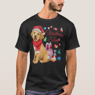 Weihnachtszeit für den Niedlichen Goldenen Retriev T-Shirt