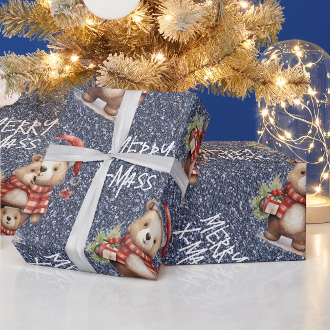 Weihnachtszeit Geschenkpapier (Feiertage)