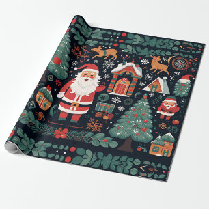 Weihnachtszeit  geschenkpapier