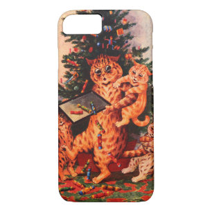 Weihnachtszeit in Catland Louis Wain Case-Mate iPhone Hülle
