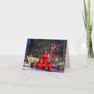 Weihnachtszeit in Radio City Karte