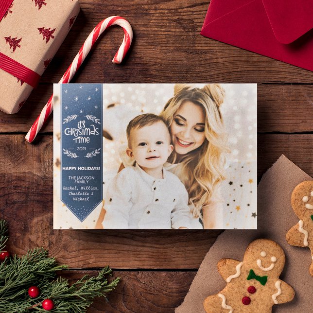 Weihnachtszeit indisches Foto Feiertagskarte (Von Creator hochgeladen)