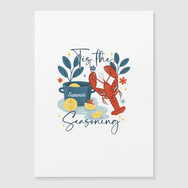 Weihnachtszeit ist die Zeit Magnetkarte (Vorderseite)