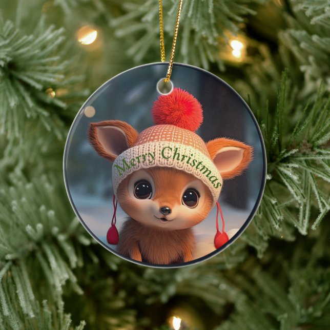 Weihnachtszeit Keramik Ornament (Baum)