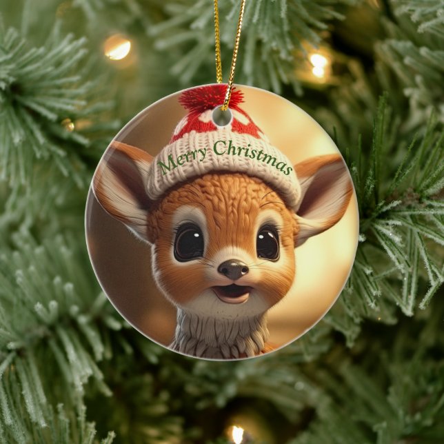 Weihnachtszeit Keramik Ornament (Baum)