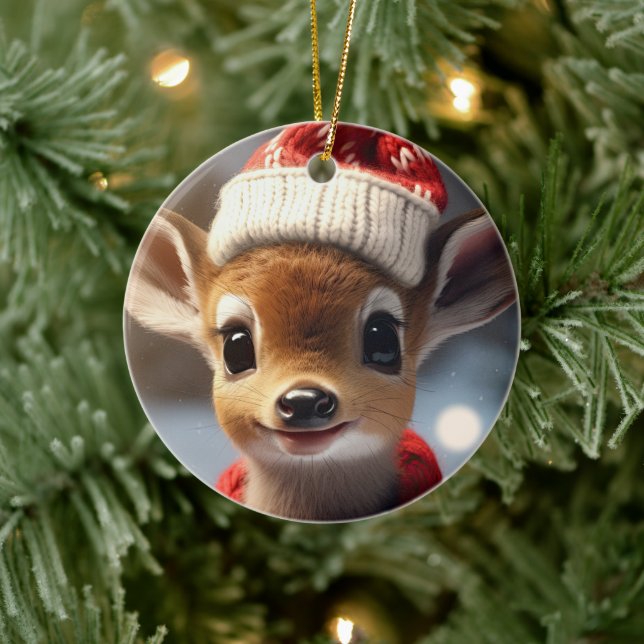Weihnachtszeit Keramik Ornament (Baum)