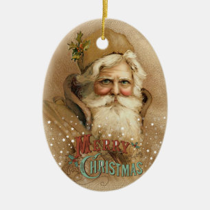 Weihnachtszeit Keramikornament