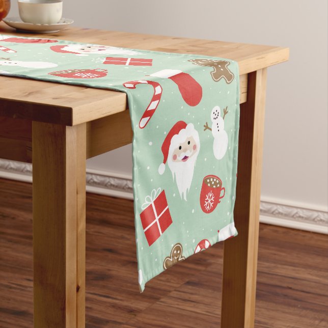 Weihnachtszeit   mittelgroßer tischläufer (Beispiel)