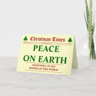 Weihnachtszeit - Nr. 001 Feiertagskarte