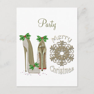 Weihnachtszeit-Party Einladung