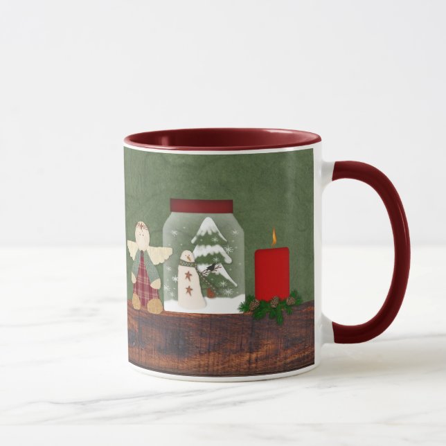 Weihnachtszeit-Tasse Tasse (Rechts)
