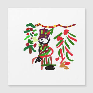 Weihnachtszeit verbringen magnetkarte