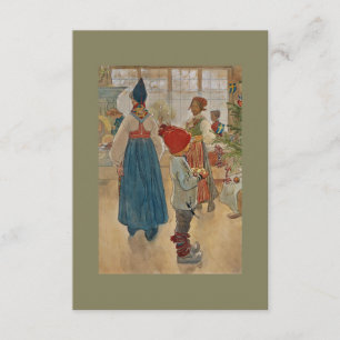 Weihnachtszeit Wieder Julaftonen Einladung