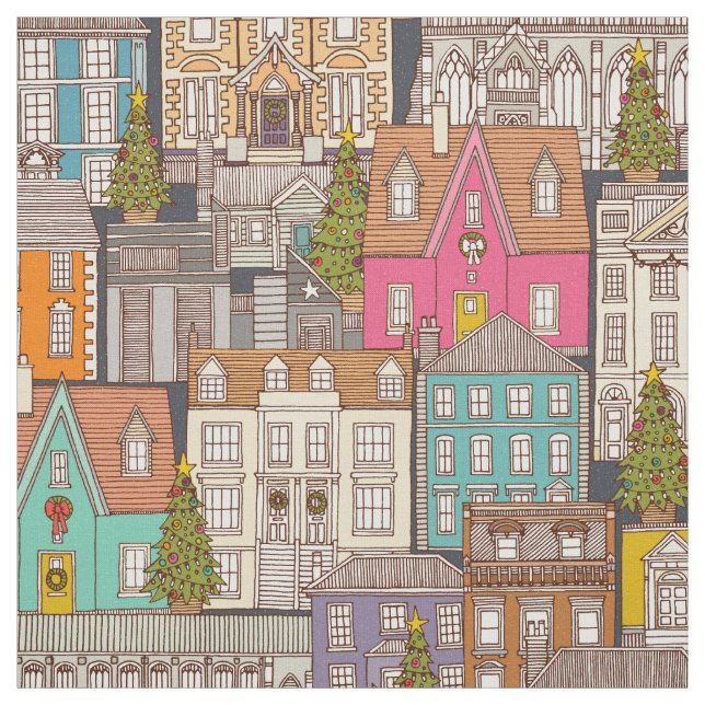 Weihnachtszeitenvielfalt Stoff (Muster)