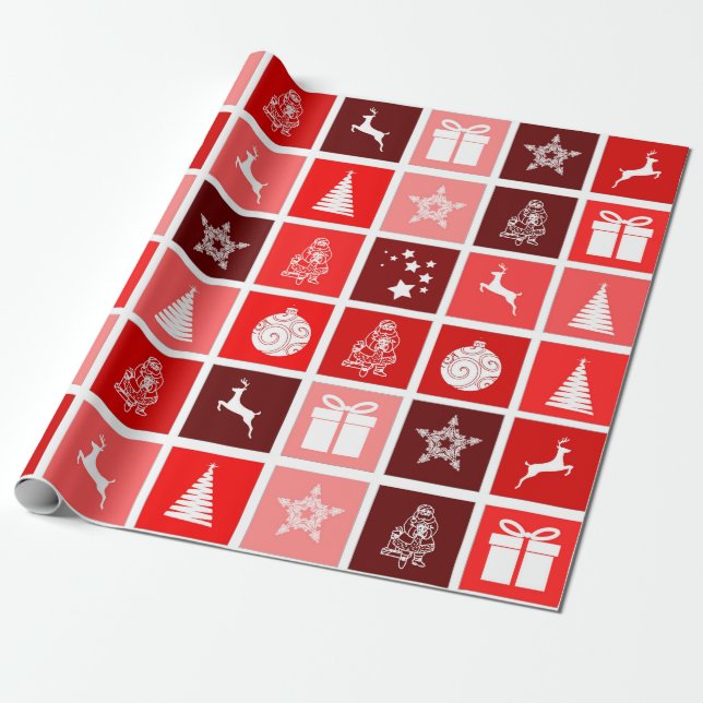 Weihnachtszeitschrift Geschenkpapier (Ungerollt)