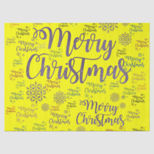 Weihnachtszettel, Frohe Weihnachten Seidenpapier