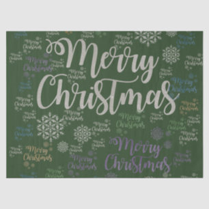 Weihnachtszettel, Frohe Weihnachten Seidenpapier