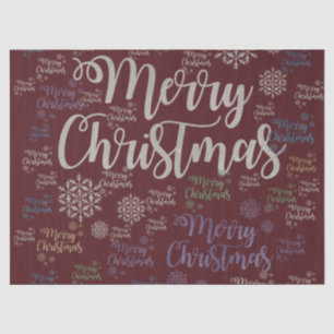 Weihnachtszettel, Frohe Weihnachten Seidenpapier