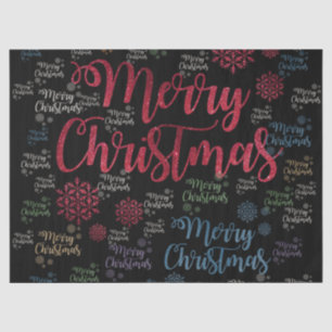 Weihnachtszettel, Frohe Weihnachten Seidenpapier