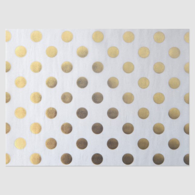 Weihnachtszettel/Goldfoildoten Seidenpapier (Vorderseite)