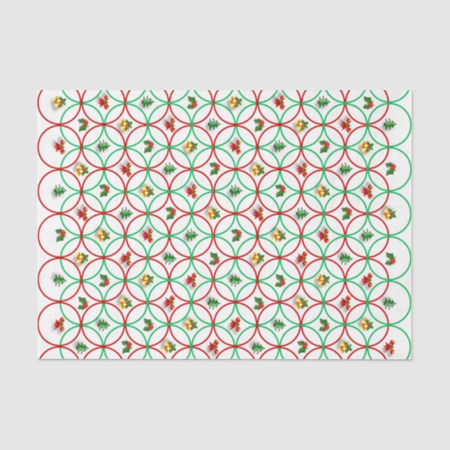 Weihnachtszettel/Weihnachten Seidenpapier (Vorderseite)