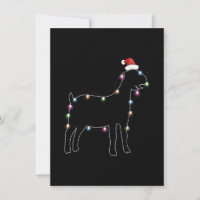 Weihnachtsziege Weihnachten Farb-LED-Licht Xmas Zi