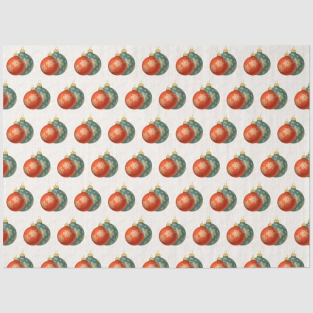 Weihnachtszierpapier Seidenpapier (Vorderseite)
